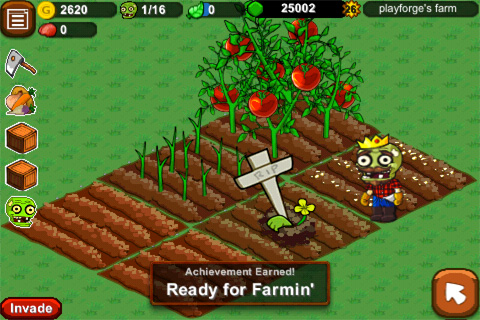 zombie farm ios